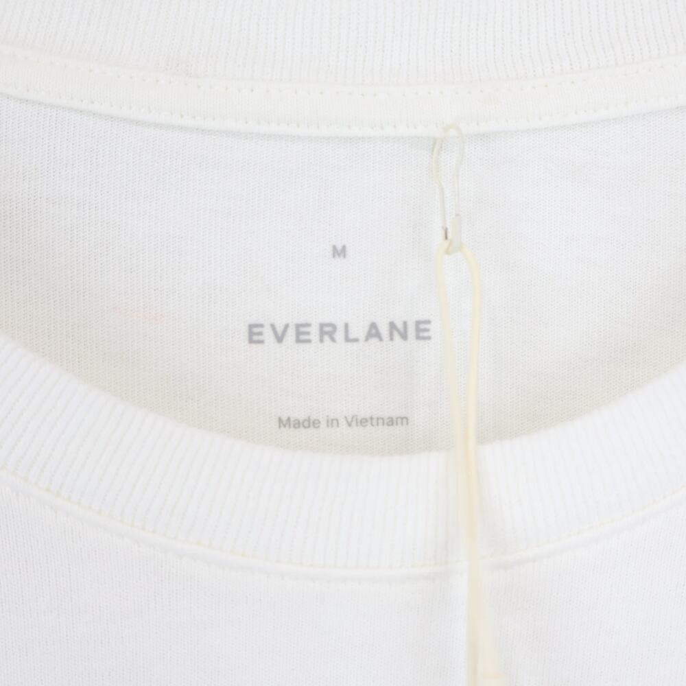 Everlane Men's The Premium Weight Crew Tee White Size Medium NWT - Picture 4 of 8